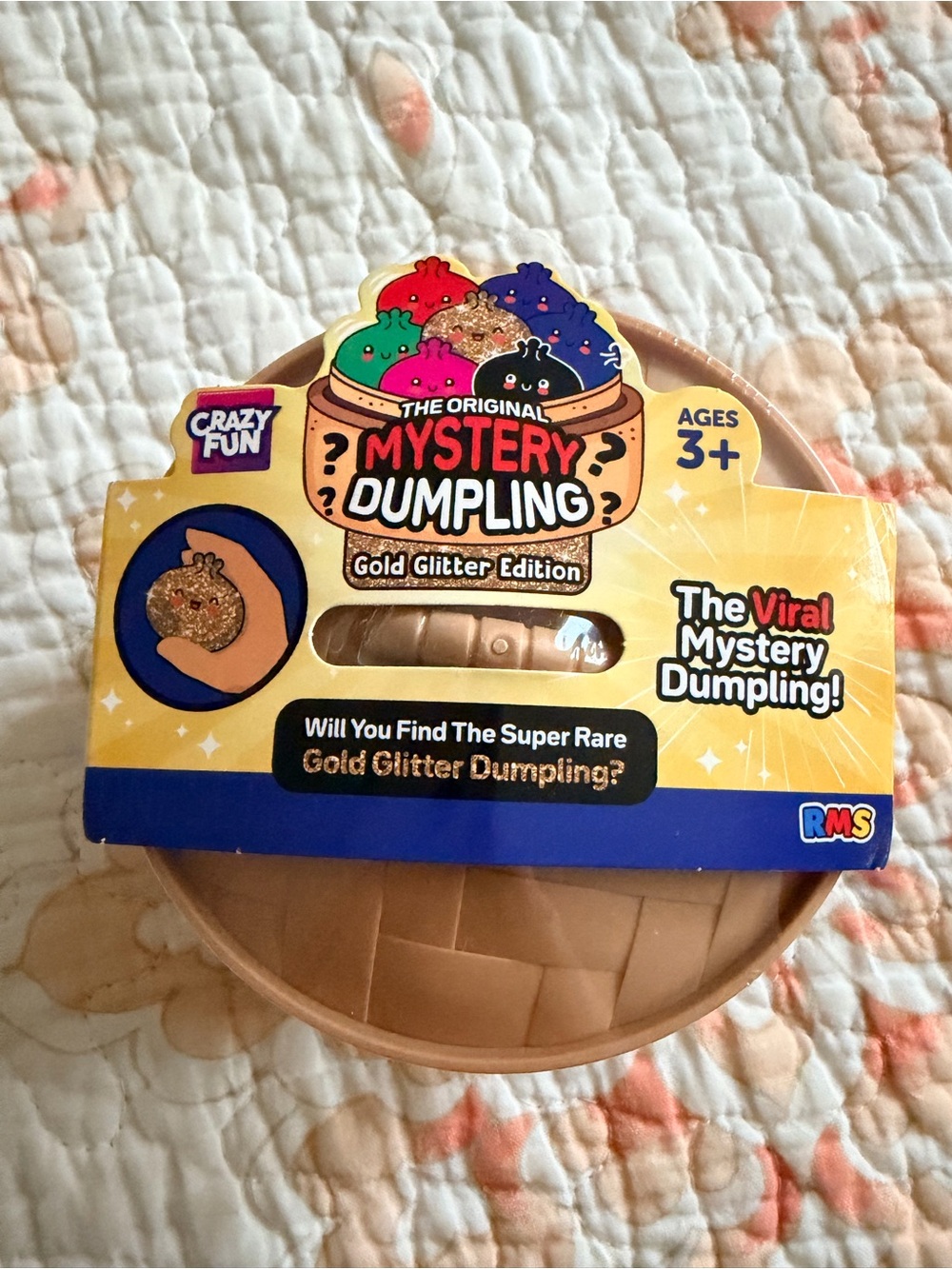 RMS Crazy Fun The Original Mystery Dumpling - Gold Glitter Edition